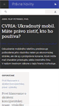 Mobile Screenshot of pravnenoviny.sk